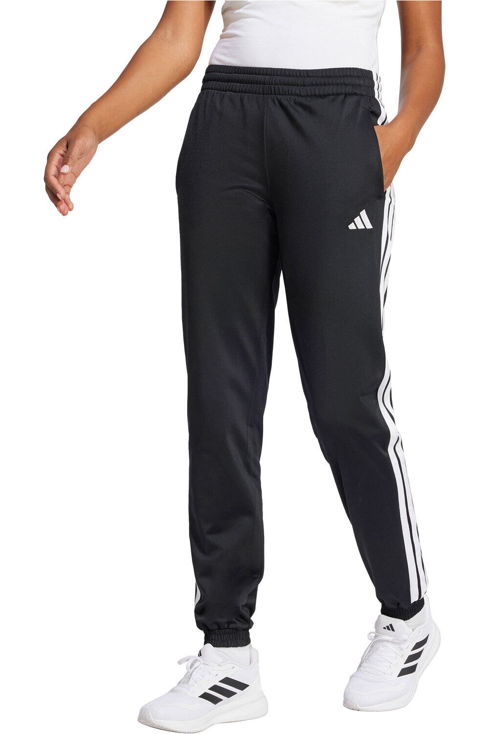 adidas pantalón mujer W 3S TP TRIC vista frontal
