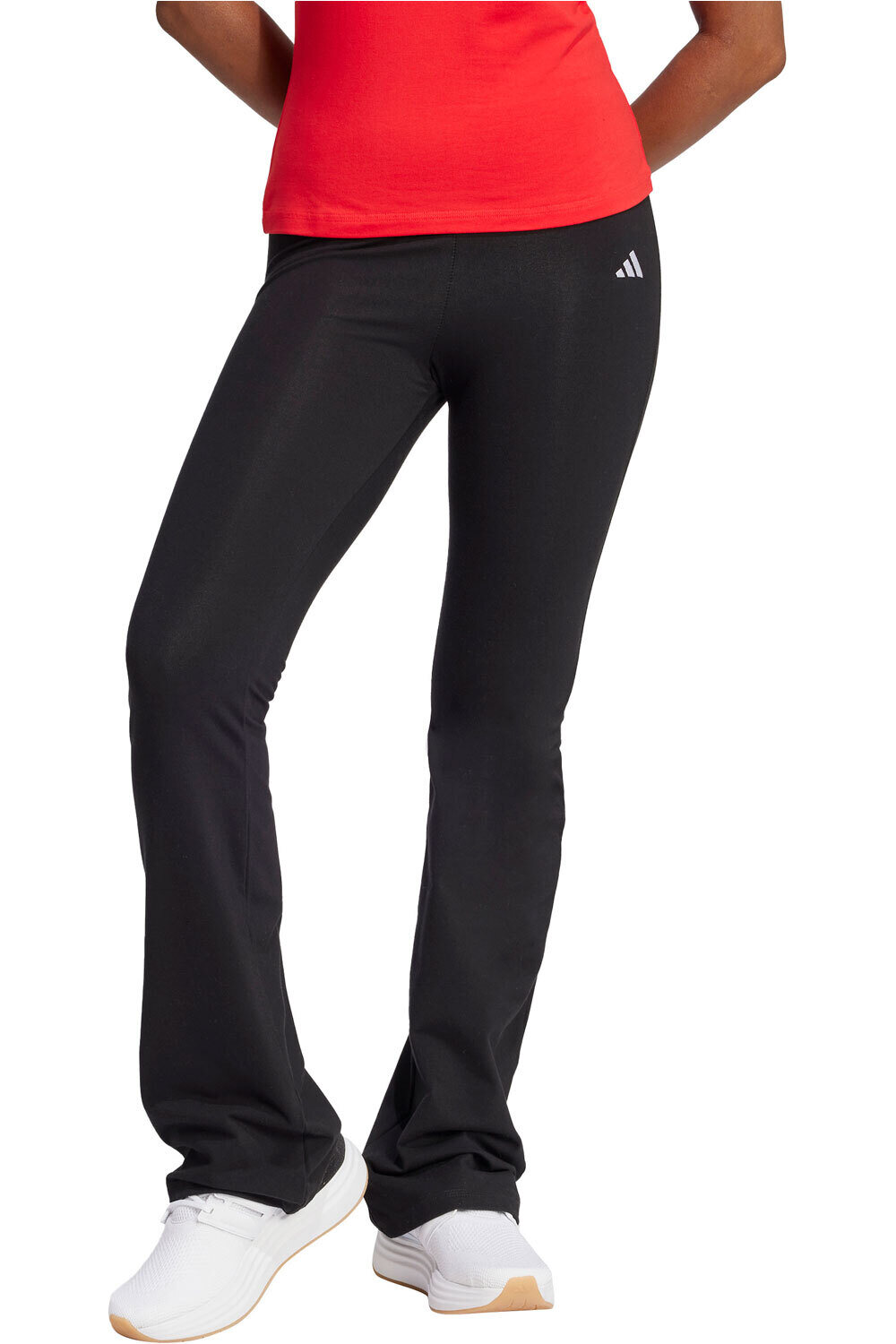 adidas pantalón mujer W SL SJ FLARLEG vista frontal