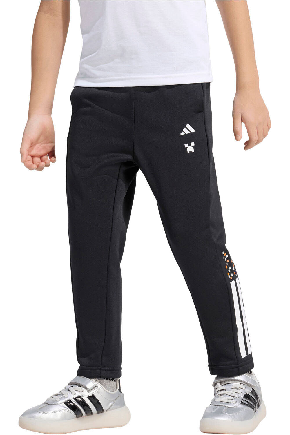 adidas pantalón niño ADIDAS MINECRAFT TRAINING 3 STRIPES vista frontal