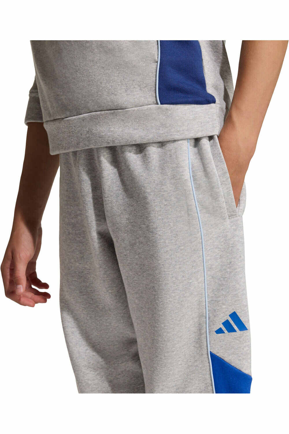 adidas pantalón niño BLOQUES DE COLORES vista detalle