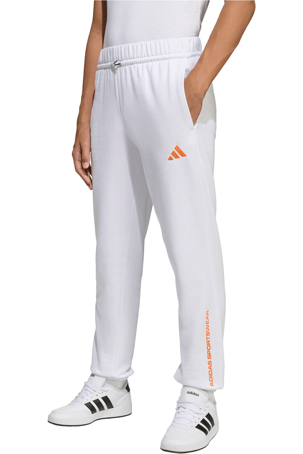 adidas pantalón niño FELPA vista frontal