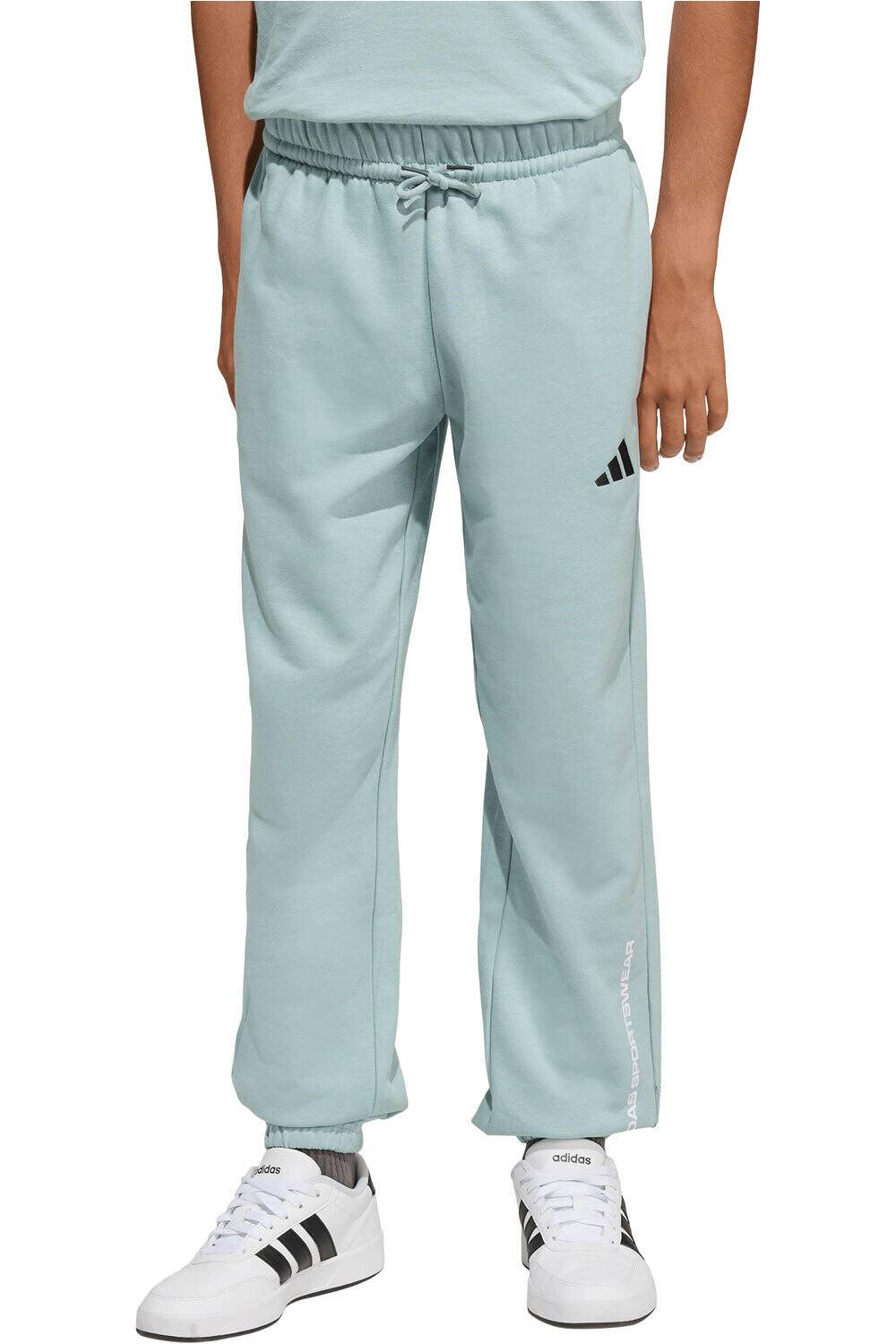 adidas pantalón niño FELPA vista frontal