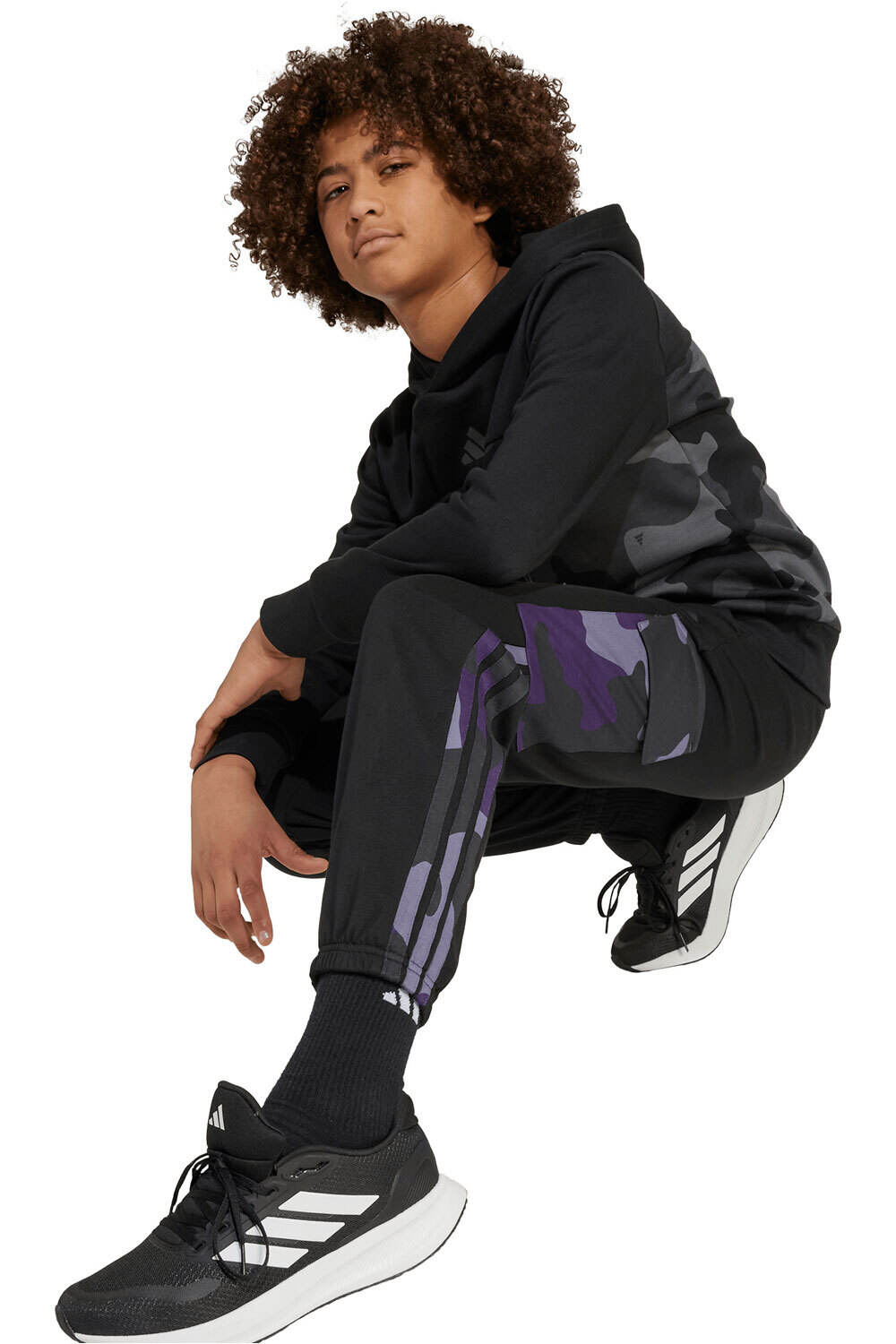 adidas pantalón niño SEASONAL ESSENTIALS CAMO 03