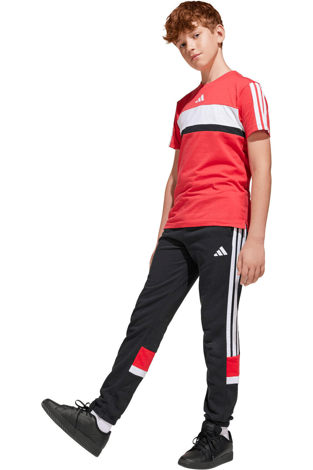 adidas pantalón niño SEASONAL ESSENTIALS TIBERIO vista frontal