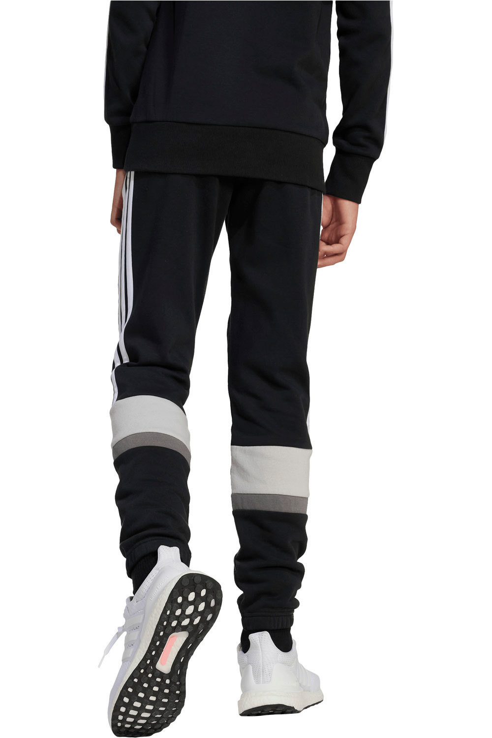 adidas pantalón niño X_J 3S TIB FL PT vista trasera