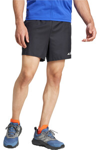 adidas pantalón running hombre MT LIGHT SHORT 5 vista detalle