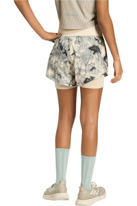 adidas pantalón running mujer 2 EN 1 EFECTO SPRAY ADI365 vista trasera