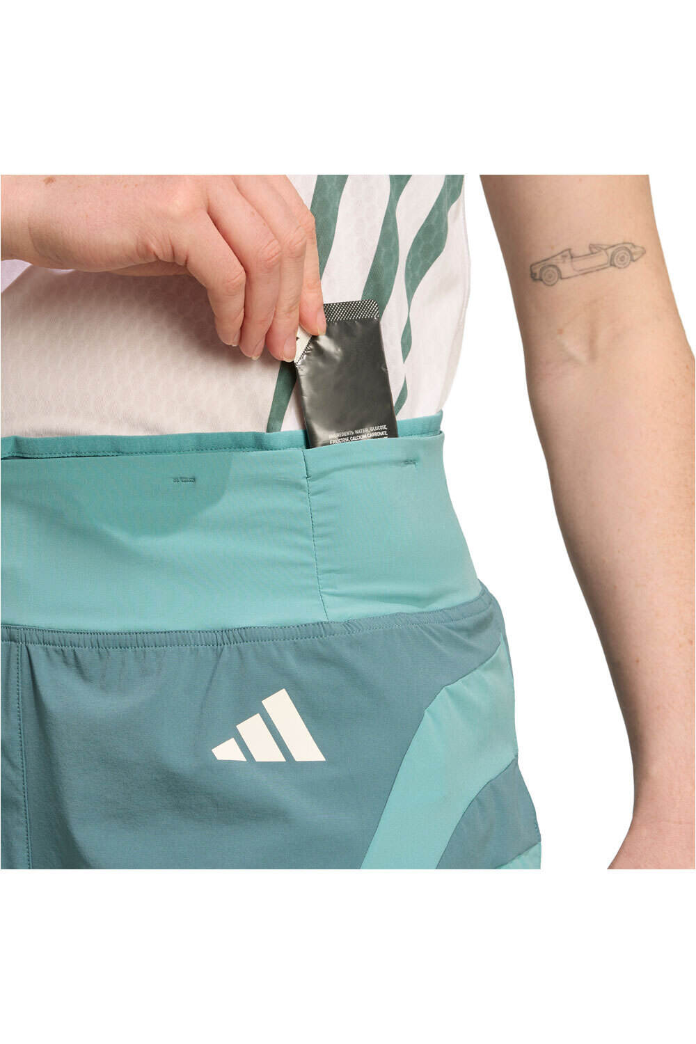 adidas pantalón running mujer ADIZERO ARCHIVE RUNNING GEL vista detalle