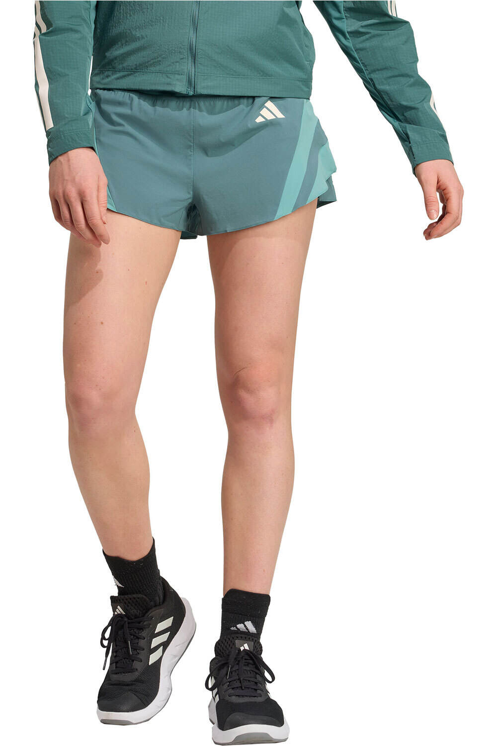 adidas pantalón running mujer ADIZERO ARCHIVE RUNNING GEL vista frontal