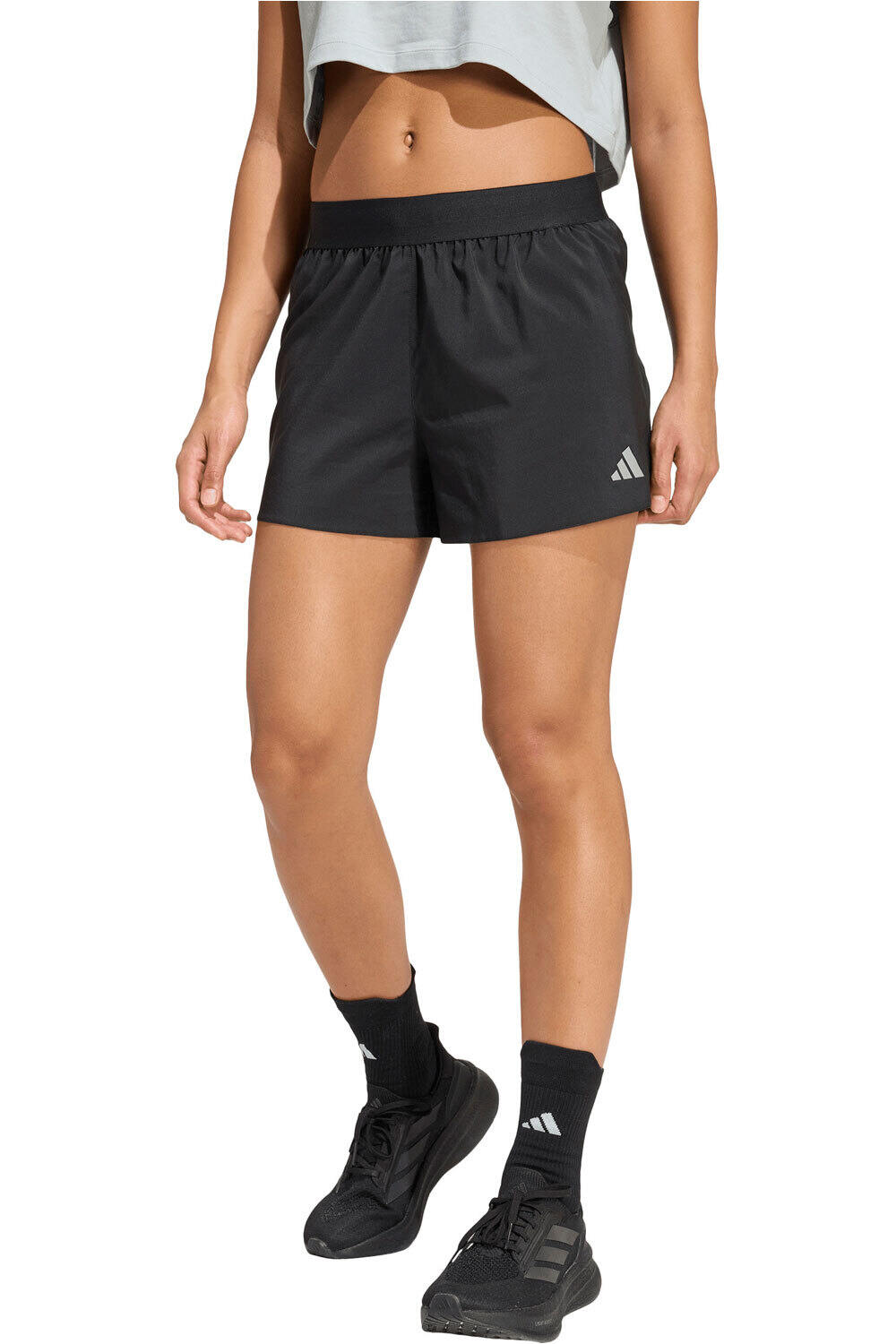 adidas pantalón running mujer Run Ess  Shor W vista frontal