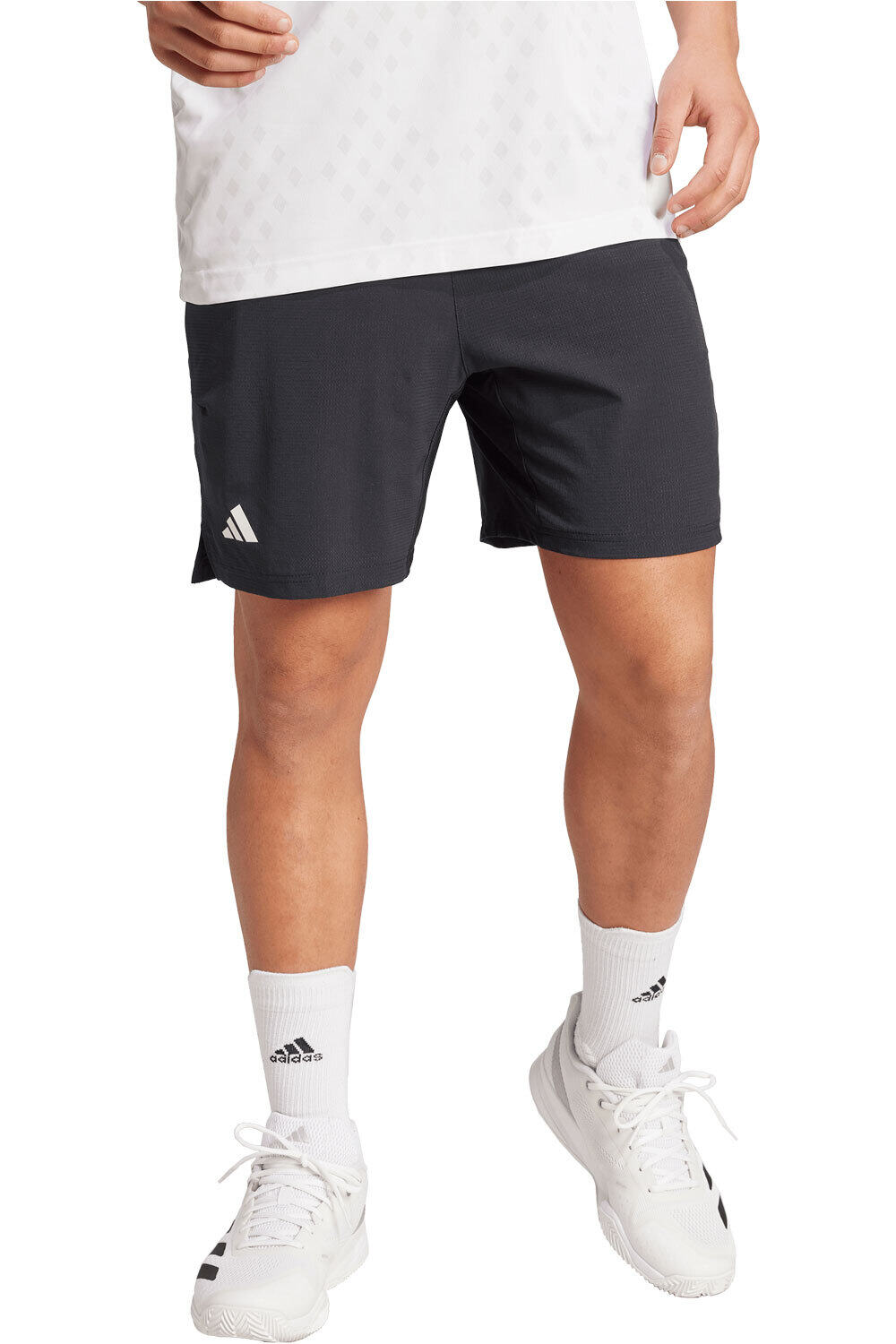adidas pantalón tenis hombre PANTALON CORTO ERGO vista frontal