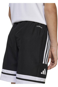 adidas pantalones cortos futbol niño SQ25 DT SHOY vista detalle