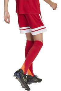 adidas pantalones cortos futbol niño SQUA25 SHO Y vista trasera