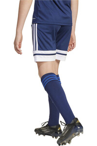 adidas pantalones cortos futbol niño SQUA25 SHO Y vista trasera