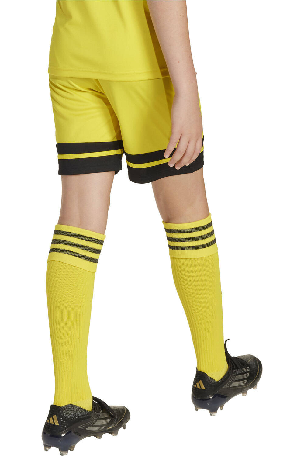 adidas pantalones cortos futbol niño SQUA25 SHO Y vista trasera