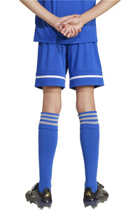 adidas pantalones cortos futbol niño SQUA25 SHO Y vista trasera