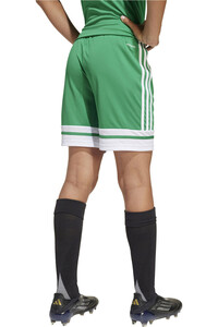 adidas pantalones cortos futbol niño SQUA25 SHO Y vista trasera