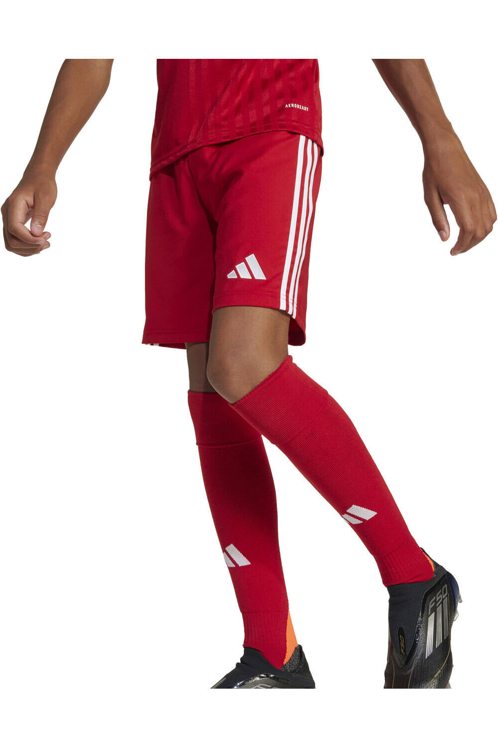 adidas pantalones cortos futbol niño TASTIGO25 SHO Y vista detalle