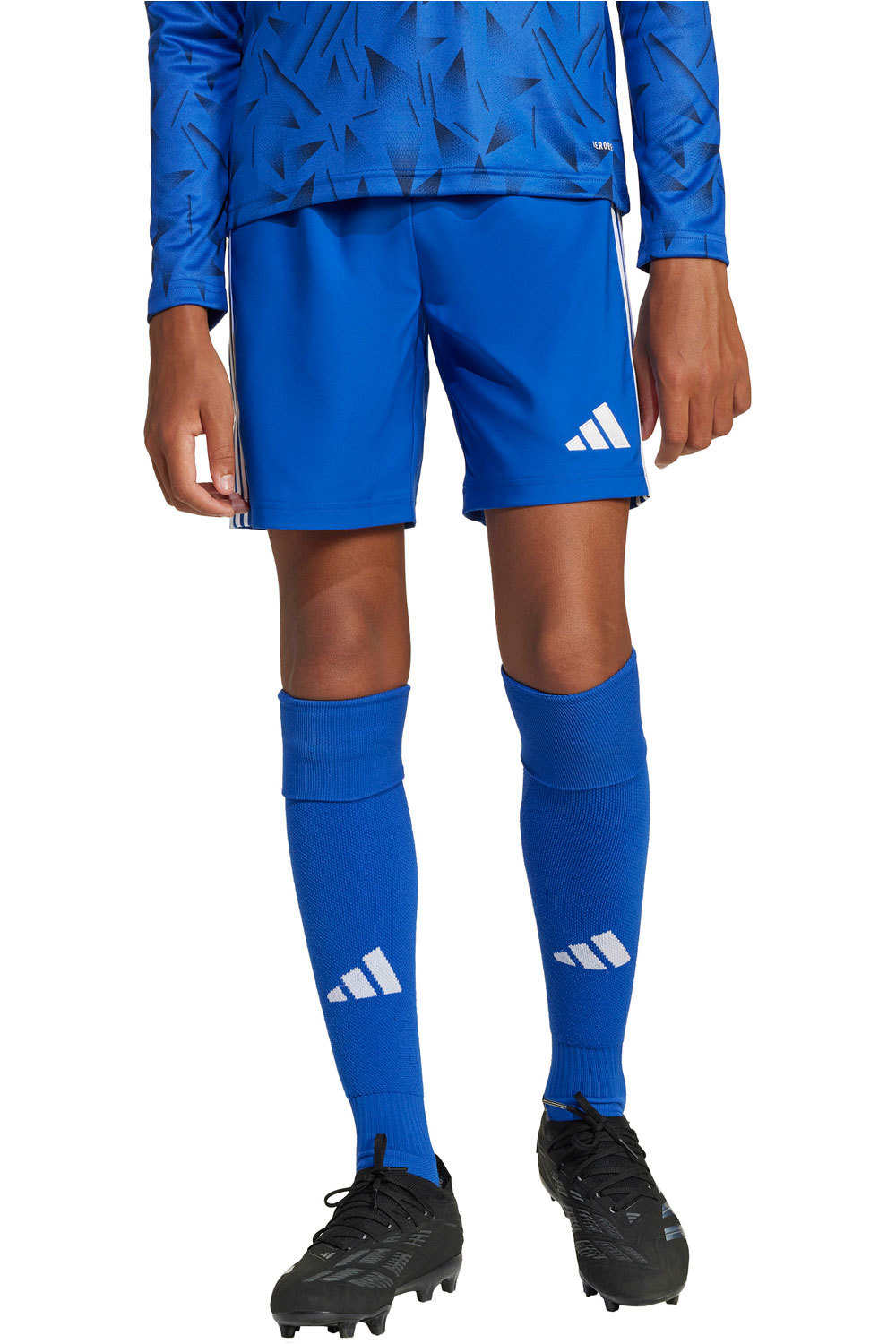 adidas pantalones cortos futbol niño TASTIGO25 SHO Y vista frontal