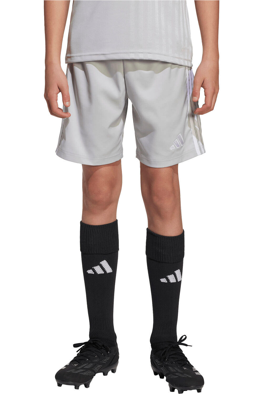 adidas pantalones cortos futbol niño TASTIGO25 vista frontal