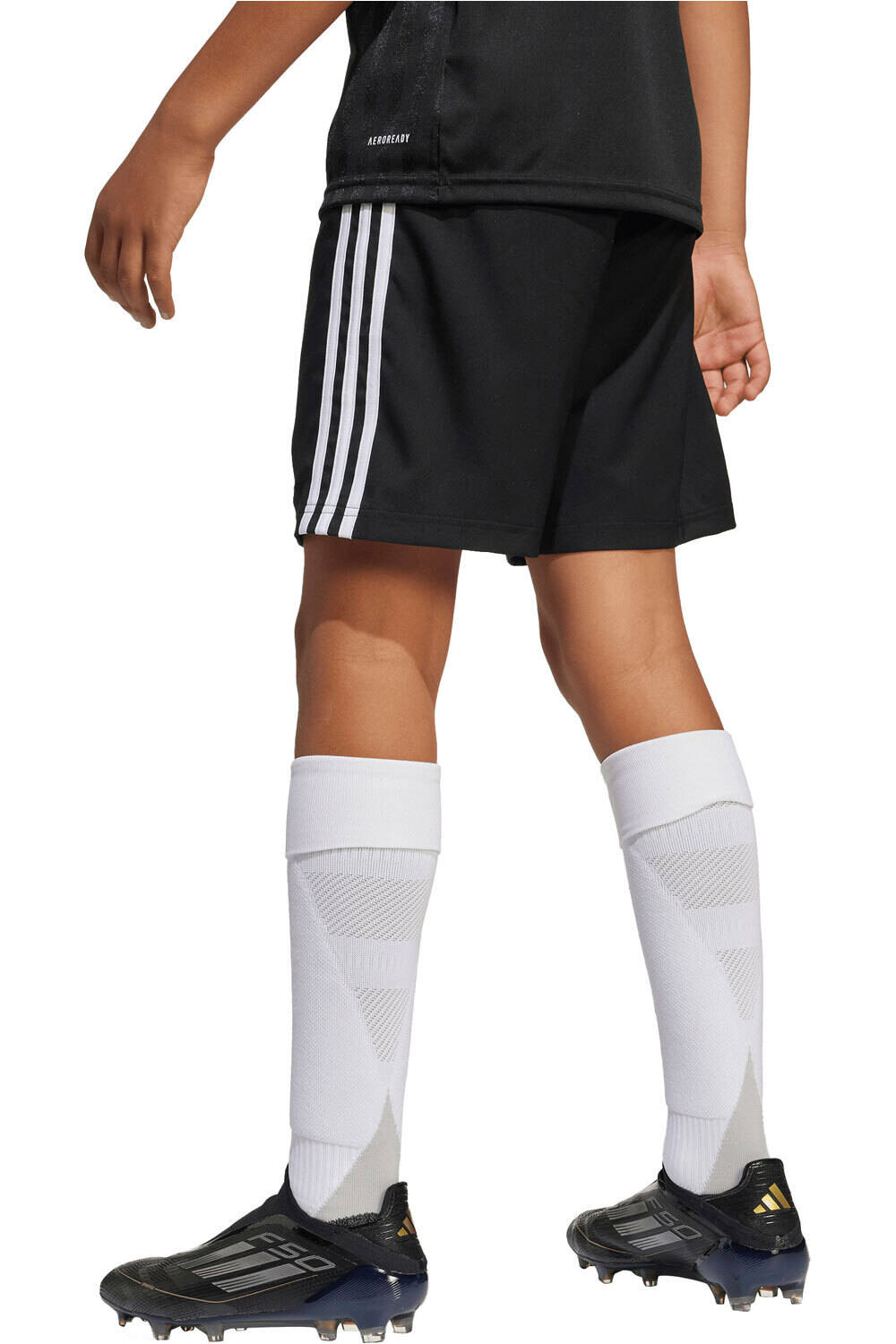 adidas pantalones cortos futbol niño TASTIGO25 vista trasera