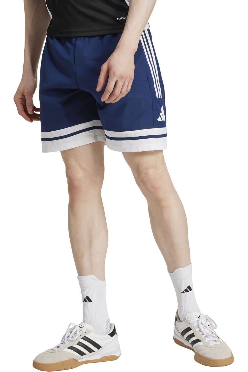 adidas pantalones cortos futbol SQ25 DT SHO vista frontal