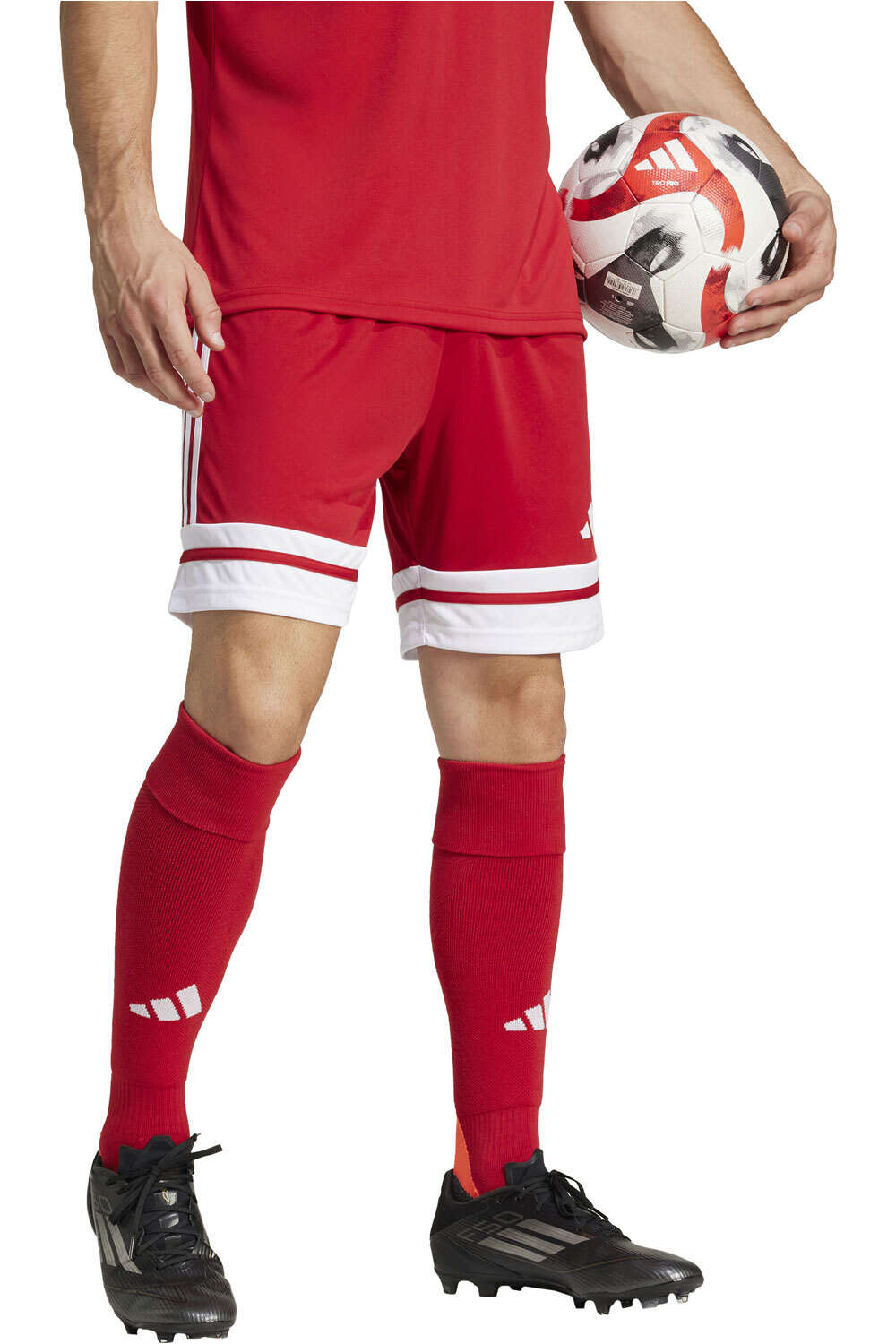 adidas pantalones cortos futbol SQUA25 SHO M vista detalle