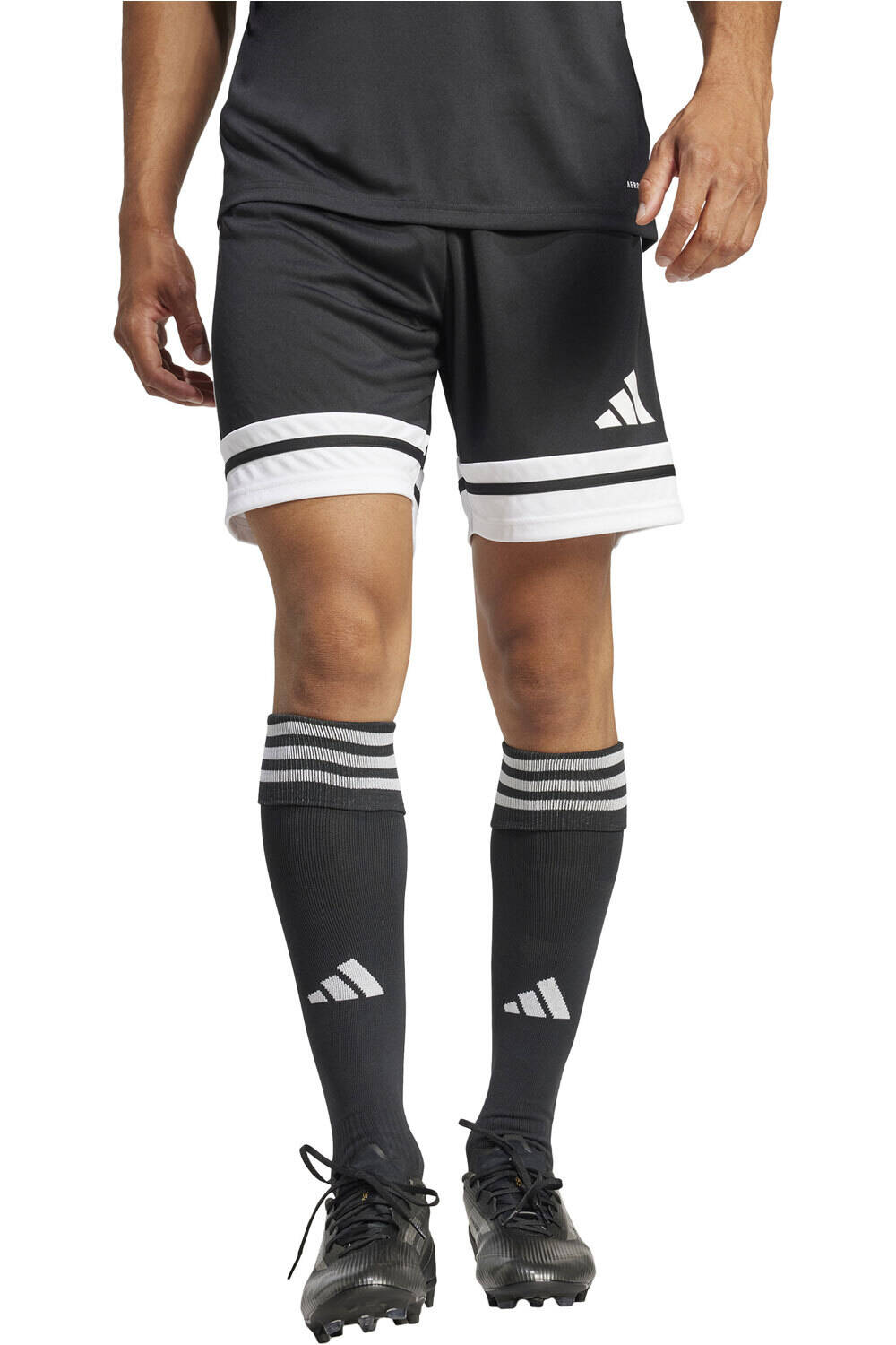 adidas pantalones cortos futbol SQUA25 SHO M vista frontal