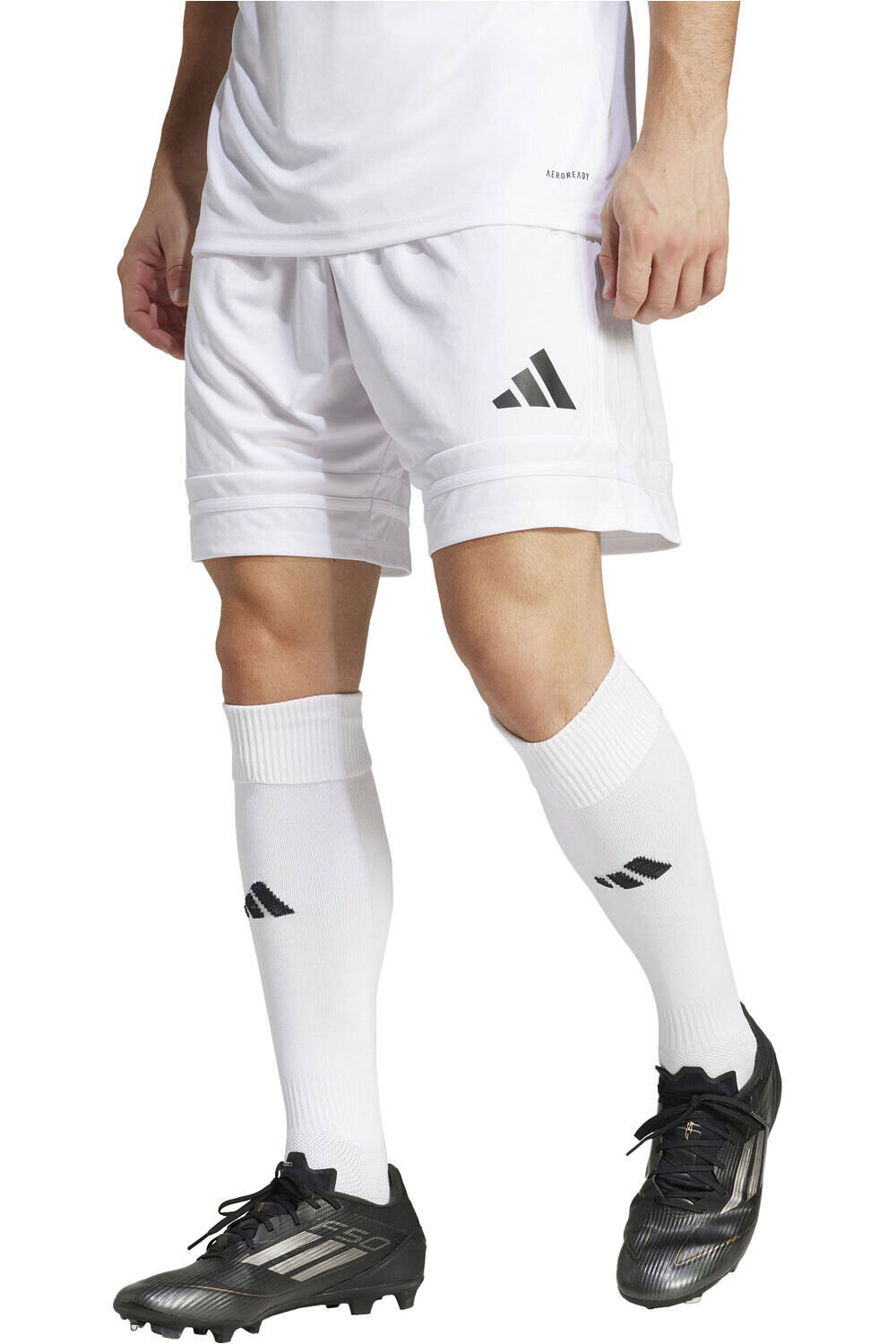 adidas pantalones cortos futbol SQUA25 SHO M vista frontal