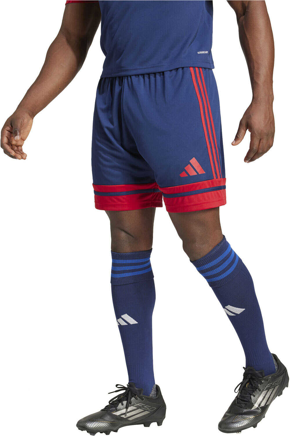adidas pantalones cortos futbol SQUA25 SHO M vista frontal
