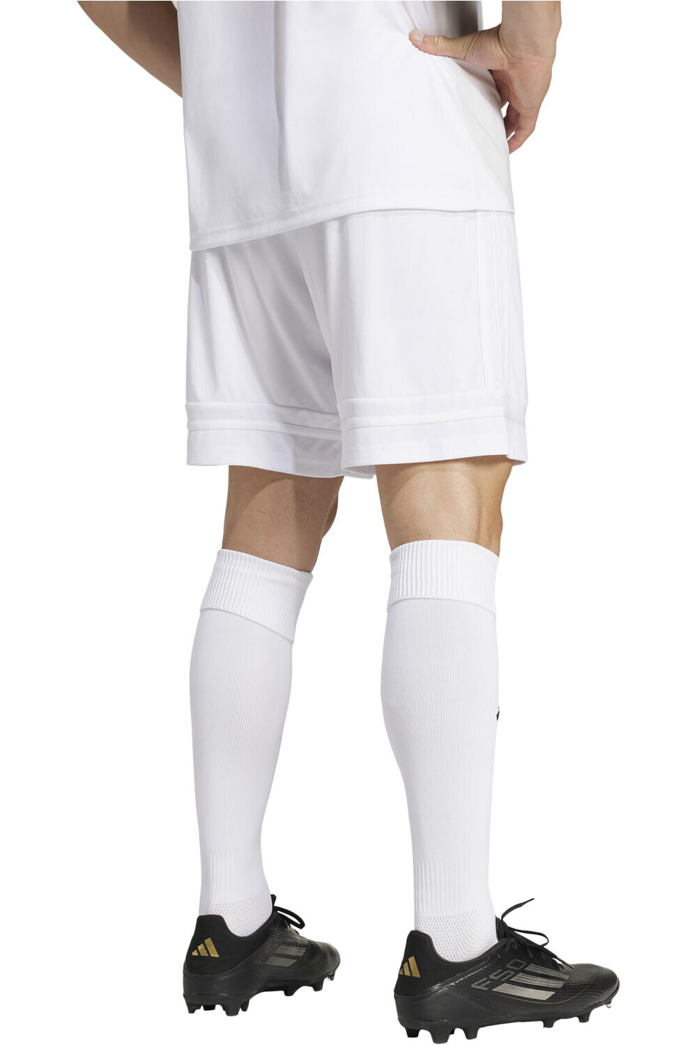 adidas pantalones cortos futbol SQUA25 SHO M vista trasera