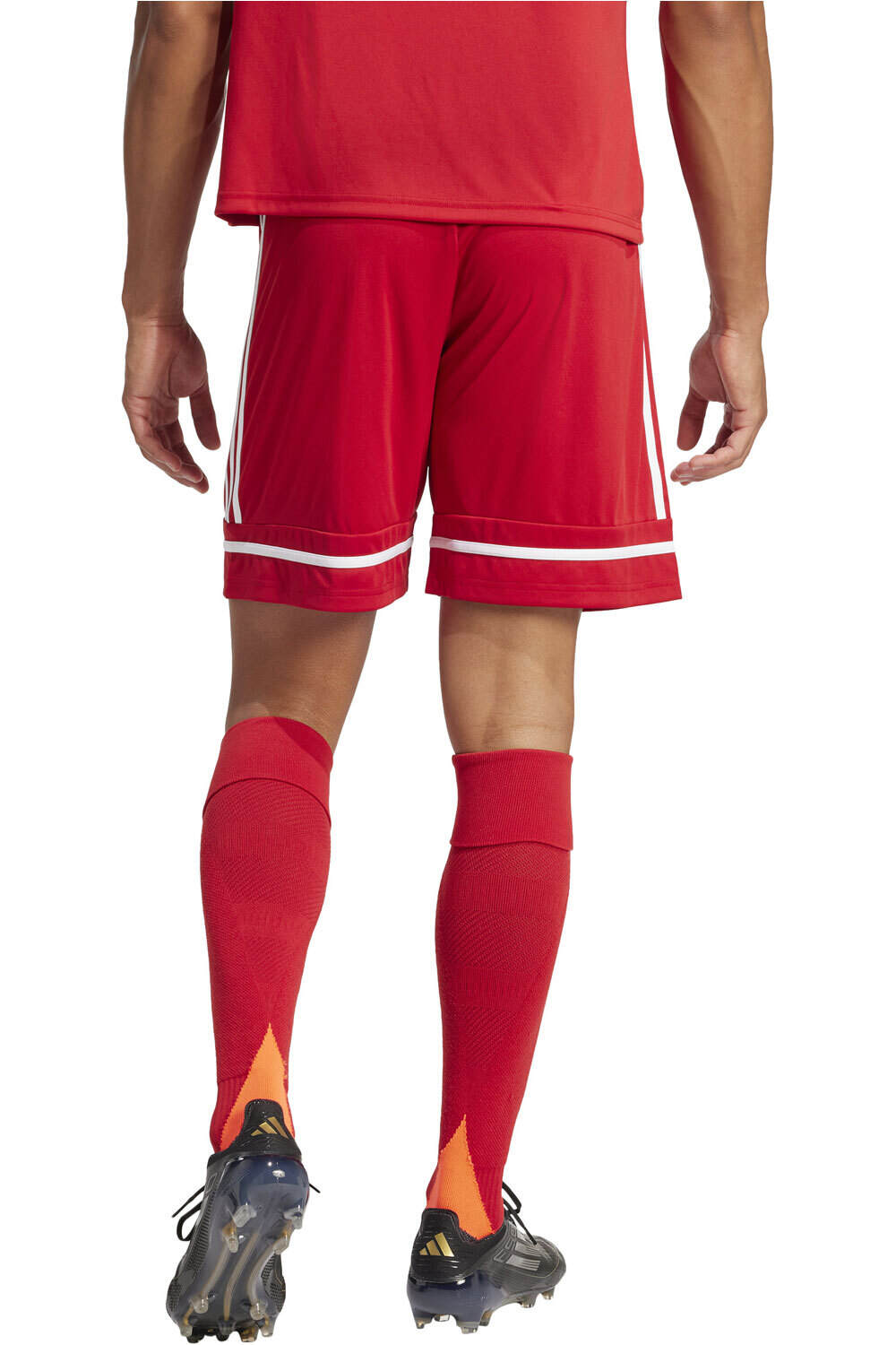 adidas pantalones cortos futbol SQUA25 SHO M vista trasera