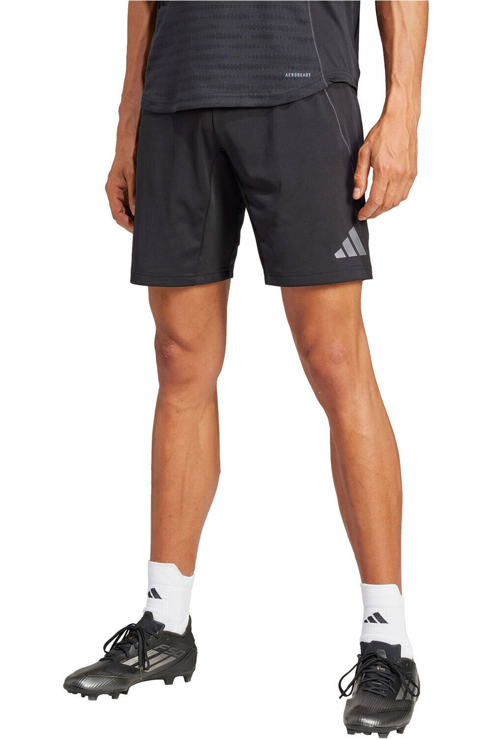 adidas pantalones cortos futbol TIRO 25 PRO vista frontal