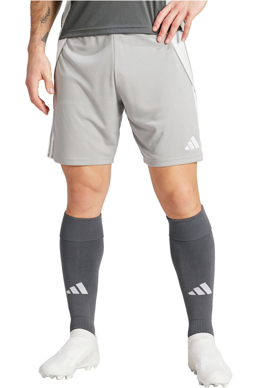 adidas pantalones cortos futbol TIRO24 SHO vista frontal