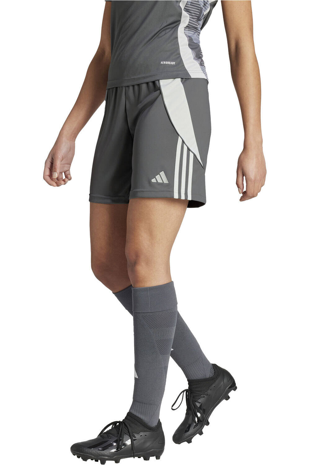 adidas pantalones cortos futbol TIRO24 SHO W vista frontal