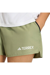 adidas pantalones cortos trail running mujer TERREX MULTI LIGHT vista detalle