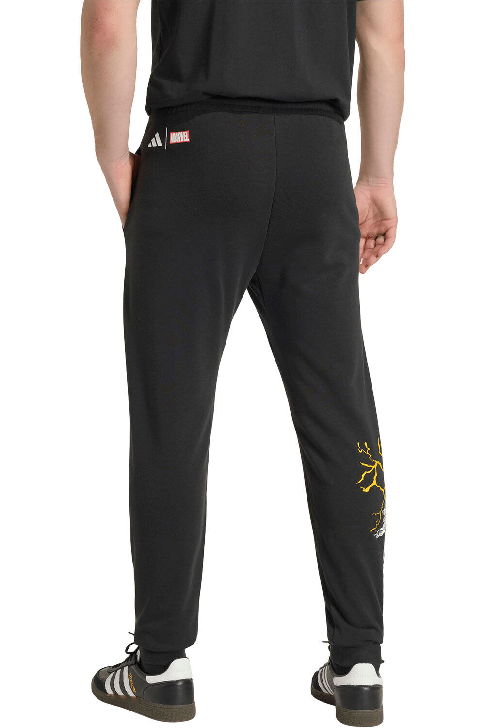 adidas pantalones futbol ADIDAS REAL MADRID AVENGERS vista trasera