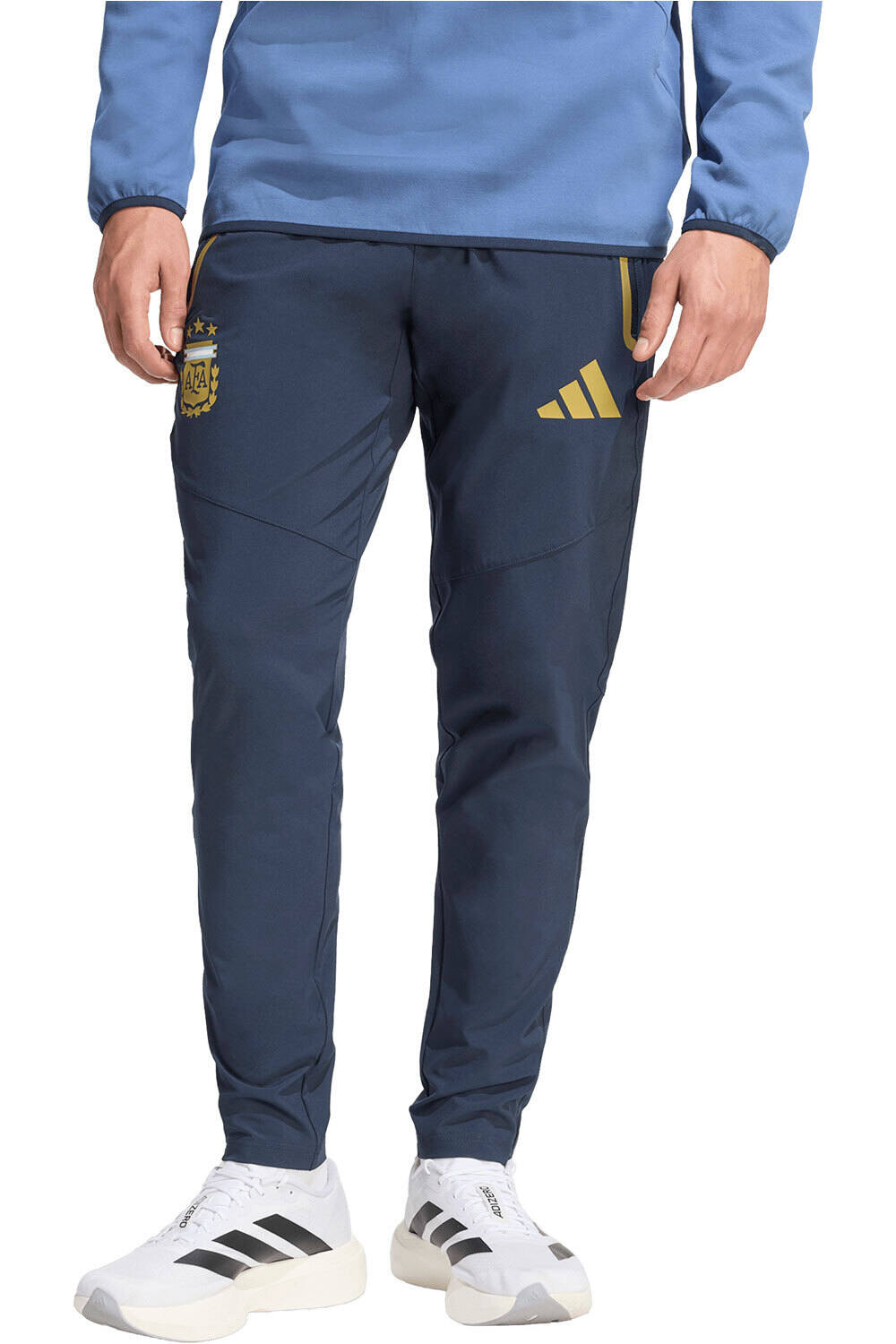 adidas pantalones futbol ARGENTINA 26 TT PNT vista frontal
