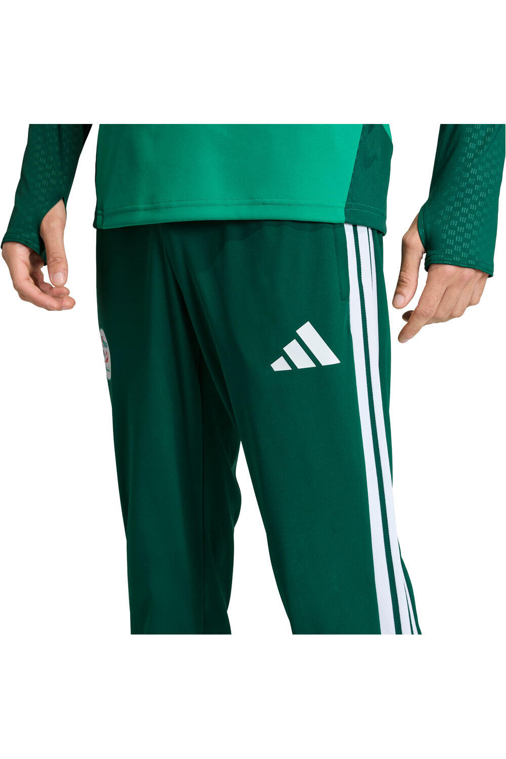 adidas pantalones futbol ENTRENAMIENTO ARGELIA 26 vista detalle