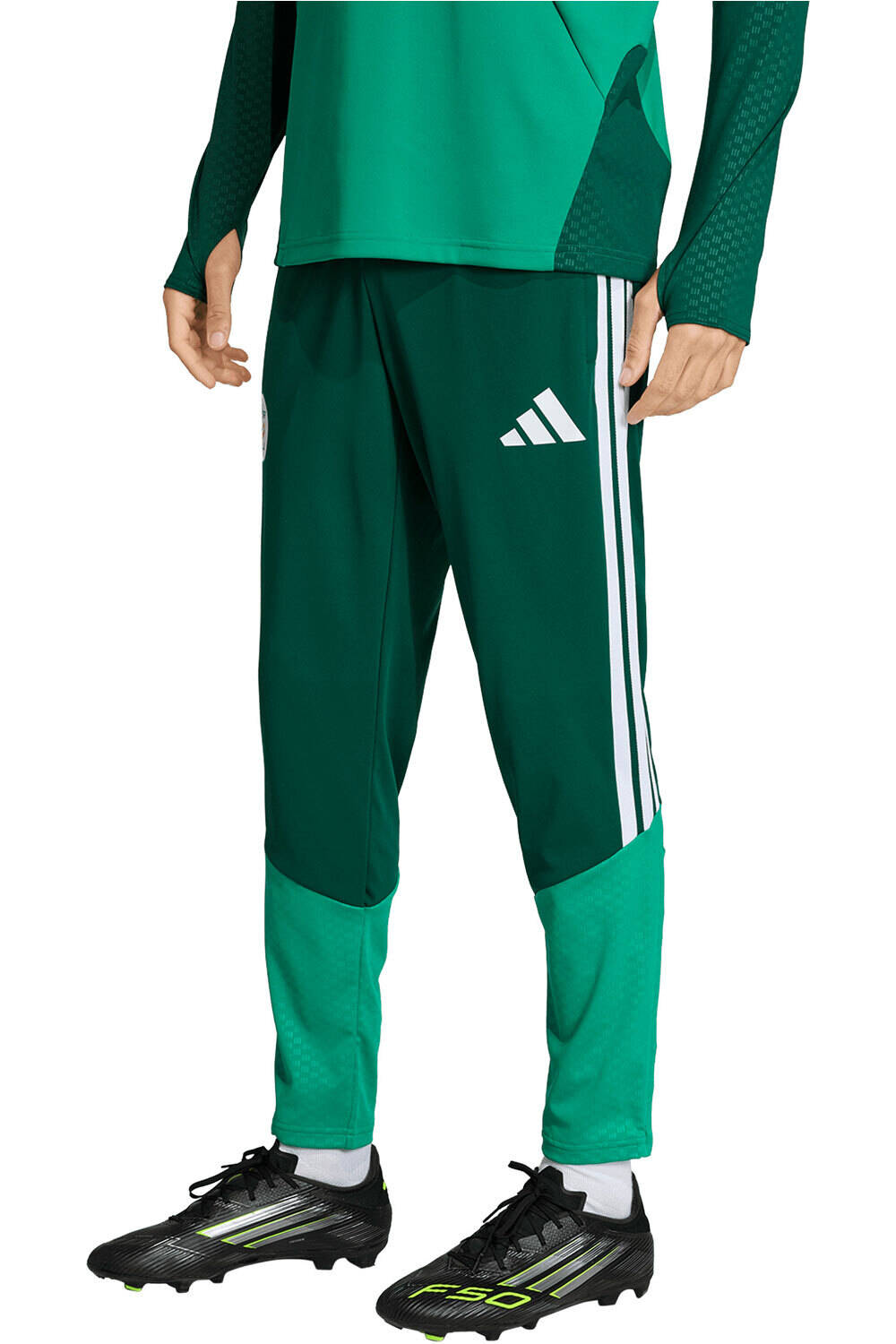 adidas pantalones futbol ENTRENAMIENTO ARGELIA 26 vista frontal