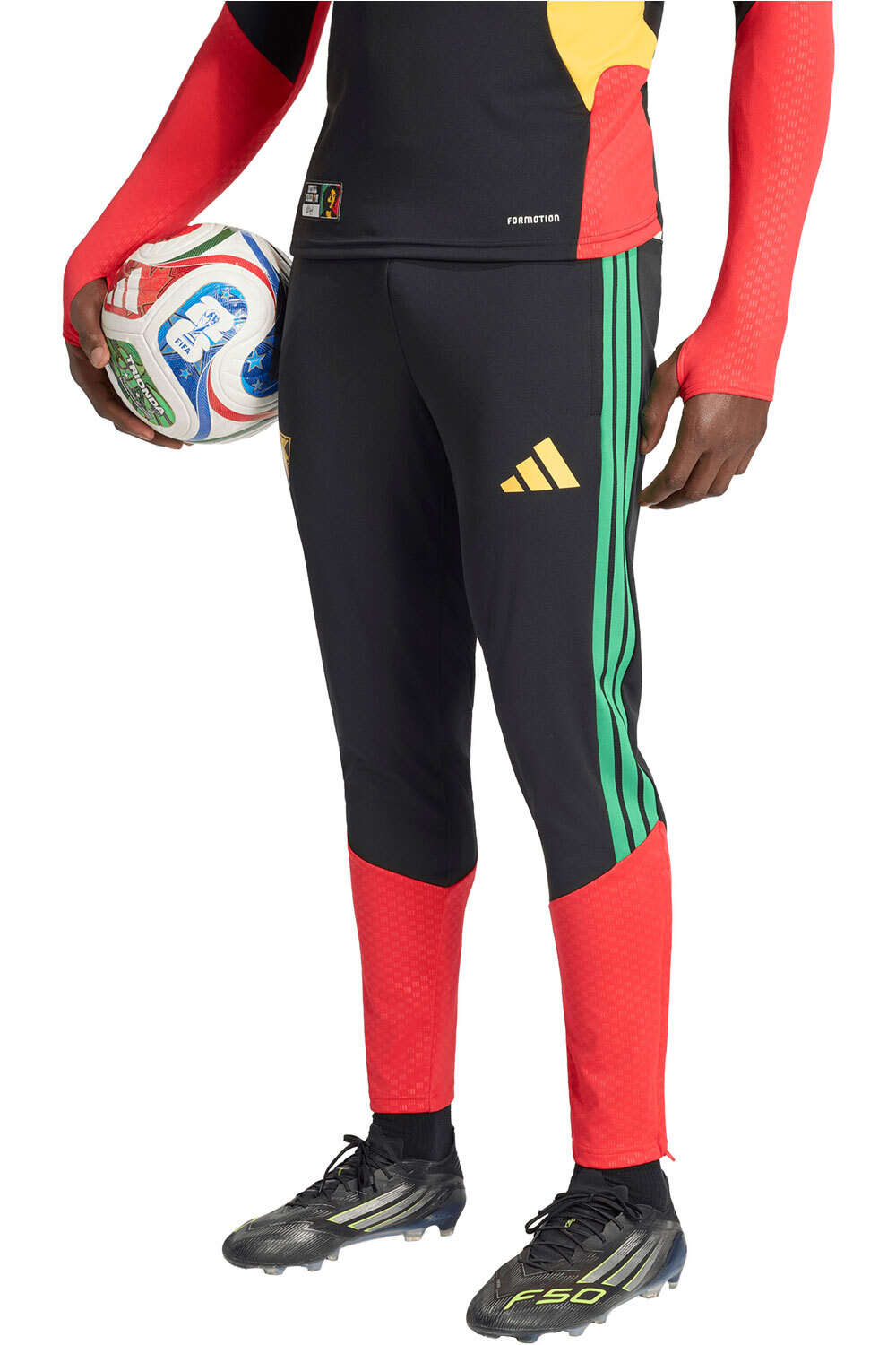 adidas pantalones futbol ENTRENAMIENTO JAMAICA 26 TIRO vista frontal