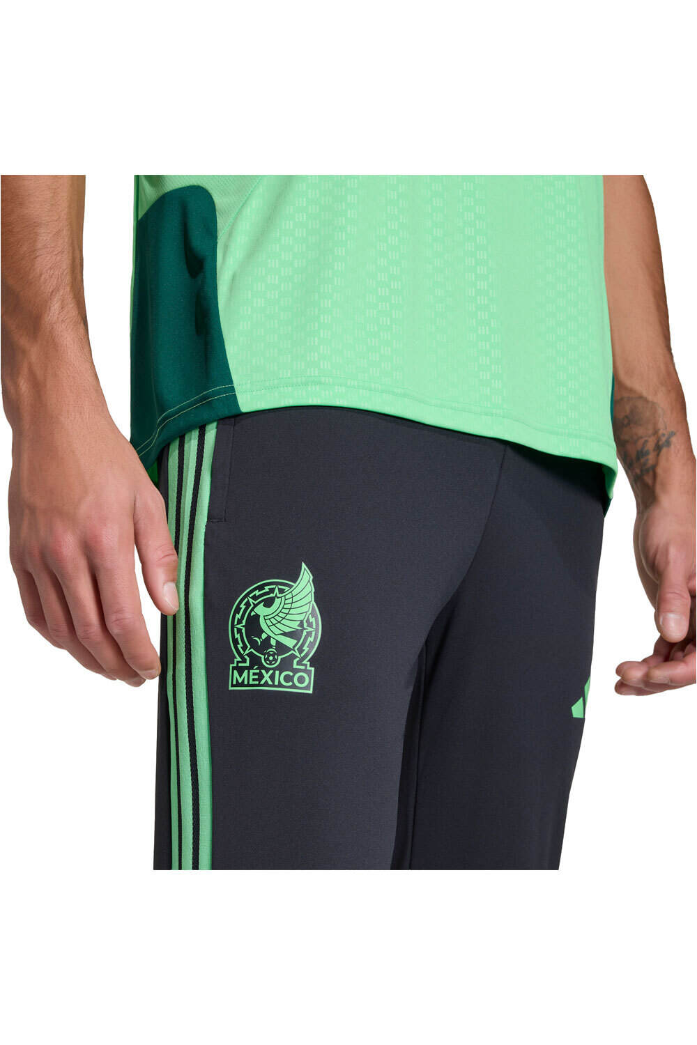 adidas pantalones futbol ENTRENAMIENTO MXICO 26 TIRO vista detalle