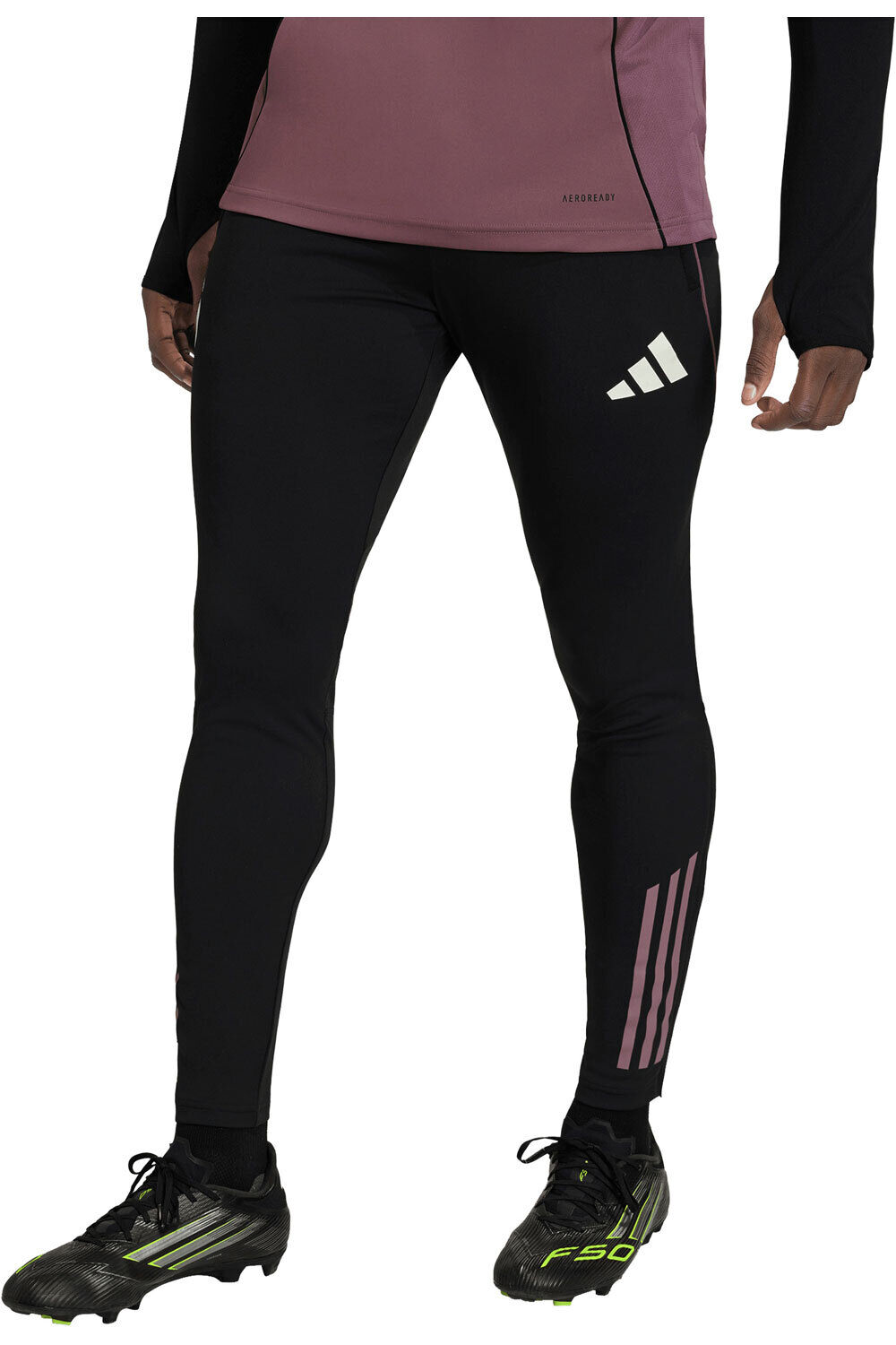 adidas pantalones futbol ENTRENO REAL MADRID TIRO 25 COMPET vista frontal