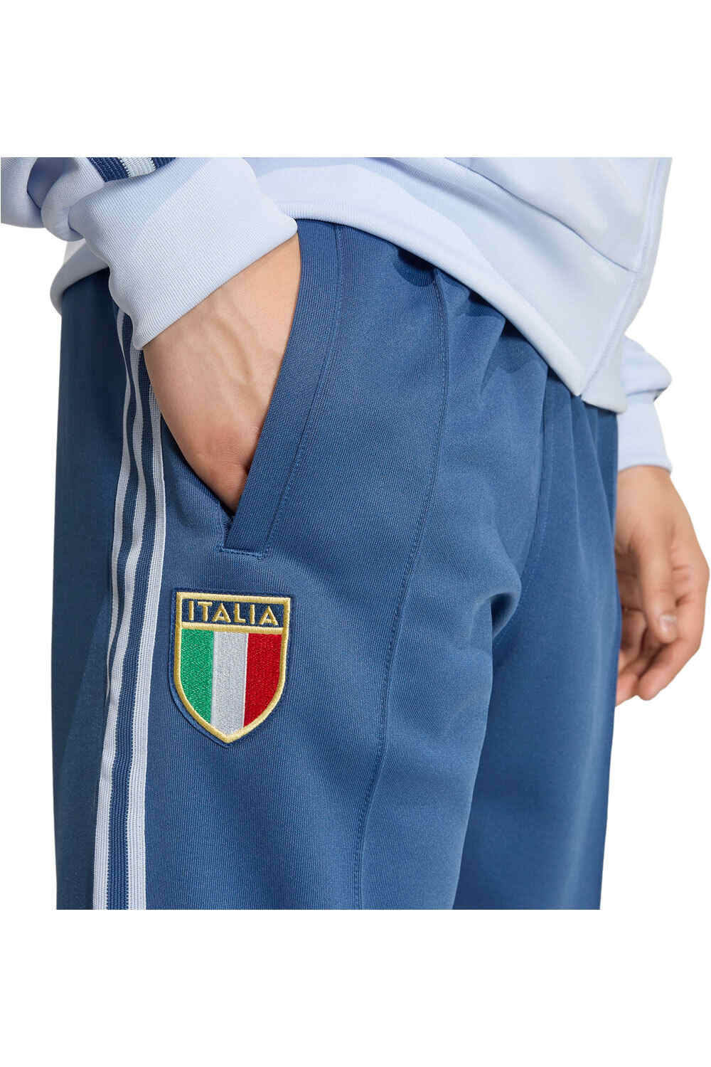 adidas pantalones futbol ITALIA ORIGINALS vista detalle