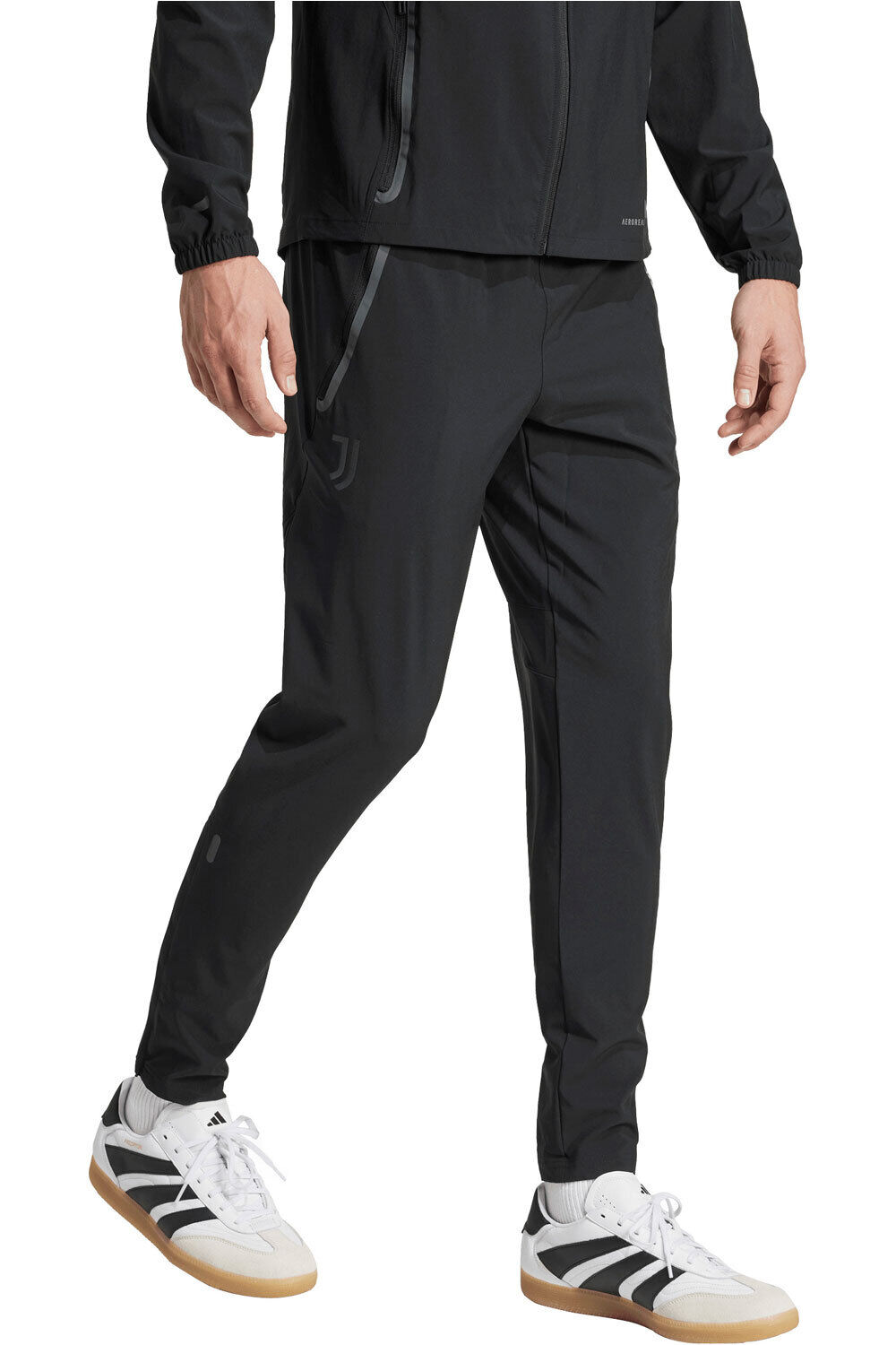 adidas pantalones futbol JUVENTUS TIRO 25 VIS TECH TRAVEL vista detalle