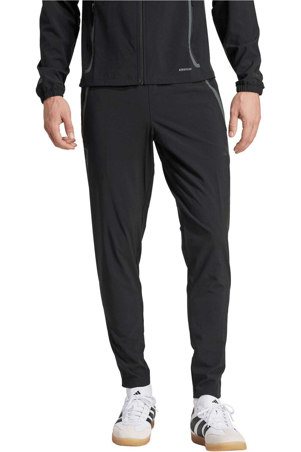 adidas pantalones futbol JUVENTUS TIRO 25 VIS TECH TRAVEL vista frontal