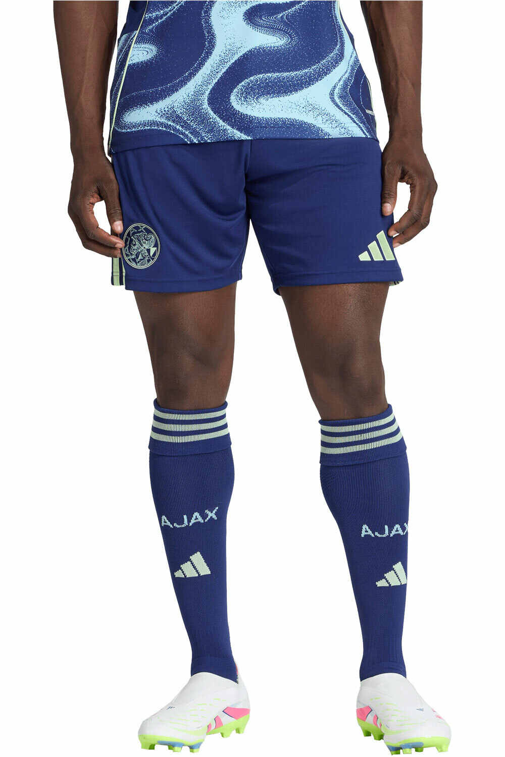 adidas pantalones fútbol oficiales AJAX 26 A SHO vista frontal