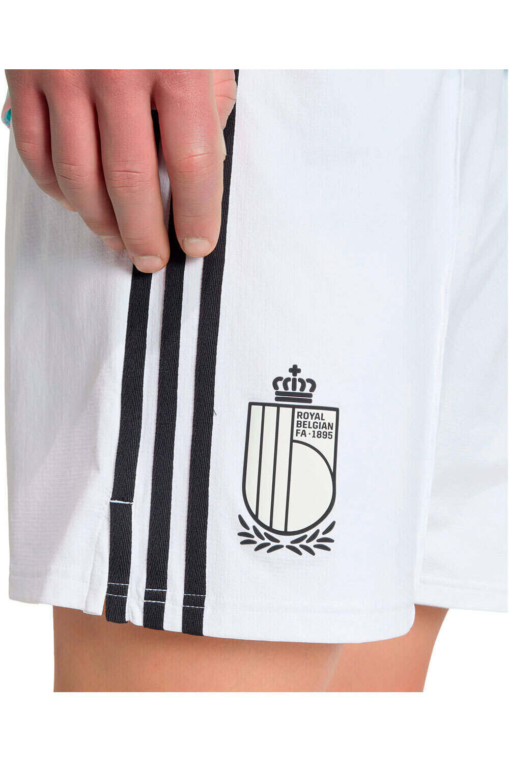 adidas pantalones fútbol oficiales BELGICA 26 2 EQUIPACION AUTHENTIC vista detalle
