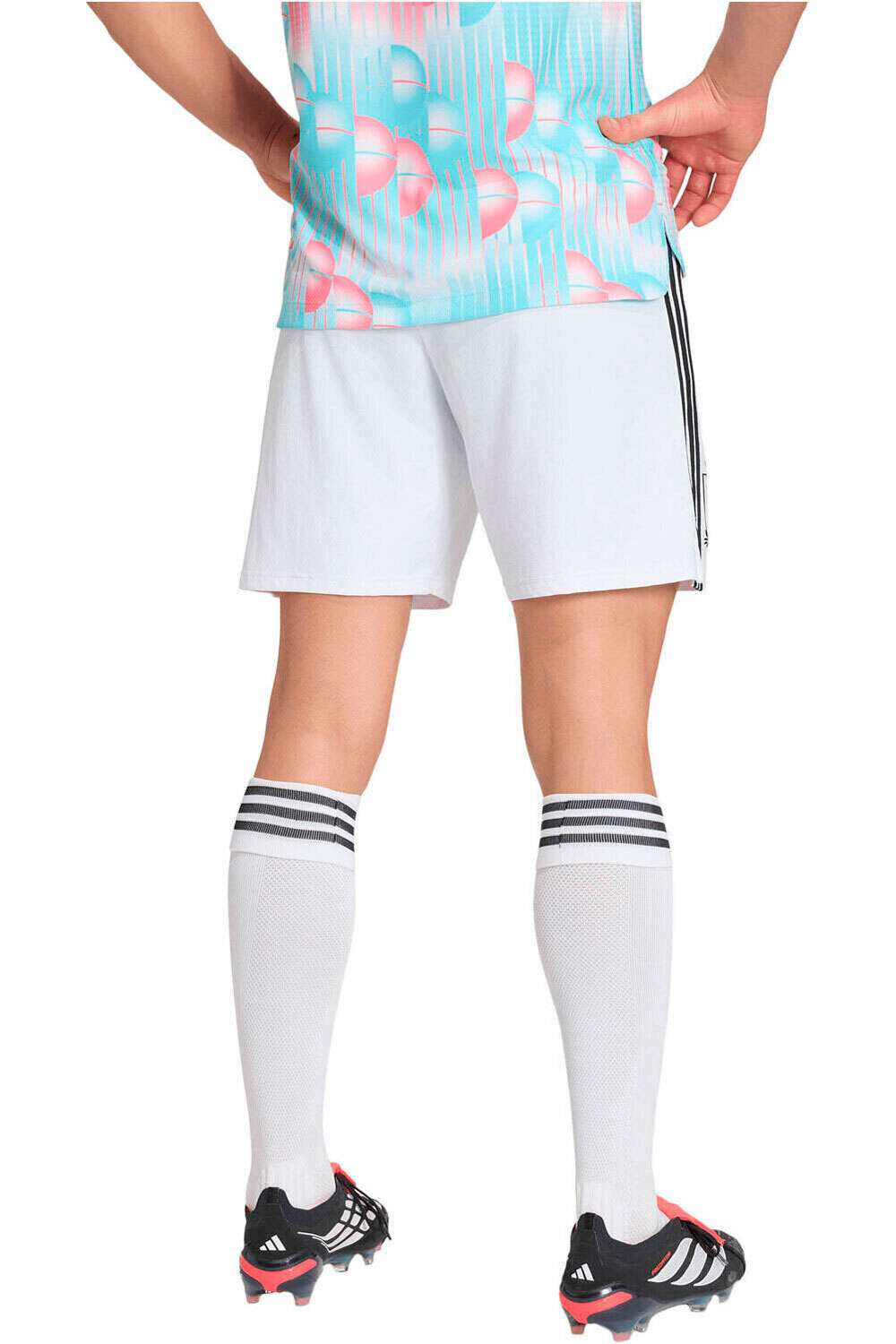 adidas pantalones fútbol oficiales BELGICA 26 2 EQUIPACION AUTHENTIC vista trasera