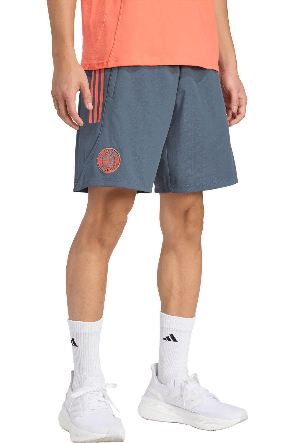 adidas pantalones fútbol oficiales B.MUNICH 26 DT SHO vista frontal